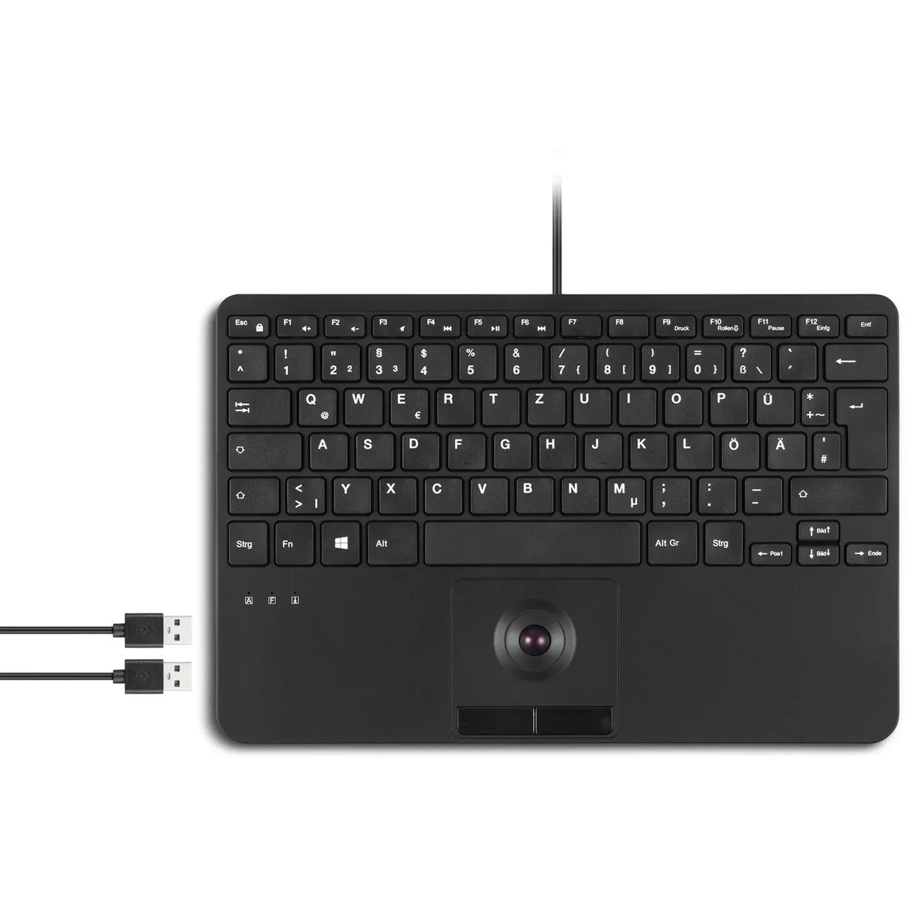 Perixx Periboard-526 USB Deutsch schwarz (kabelgebunden)
