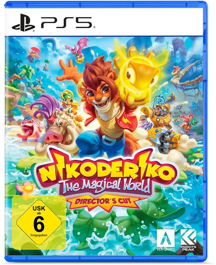 KNIGHTS PEAK Spielesoftware "Nikoderiko: The Magical World Directors Cut", transparent (weiß, neutral), PlayStation 5, Spielesoftware, Spielesoftware