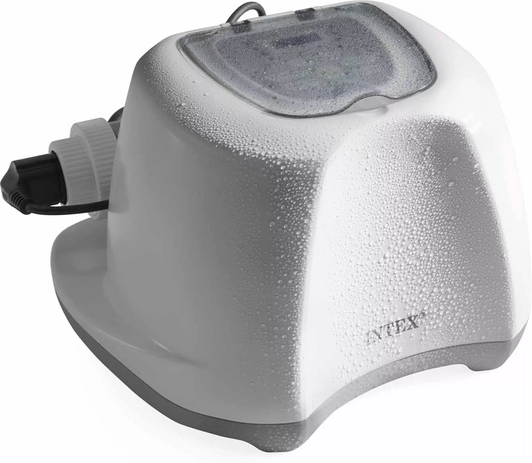 Intex Krystal Clear Salzwasser-Chlorinator - Mindestwasserfördermenge 2650 l/h - Max. Kapazität 26.500 l