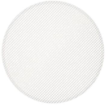 Natural Light Tubular Skylight Interior Cover 13 Inch Prismatic Curved