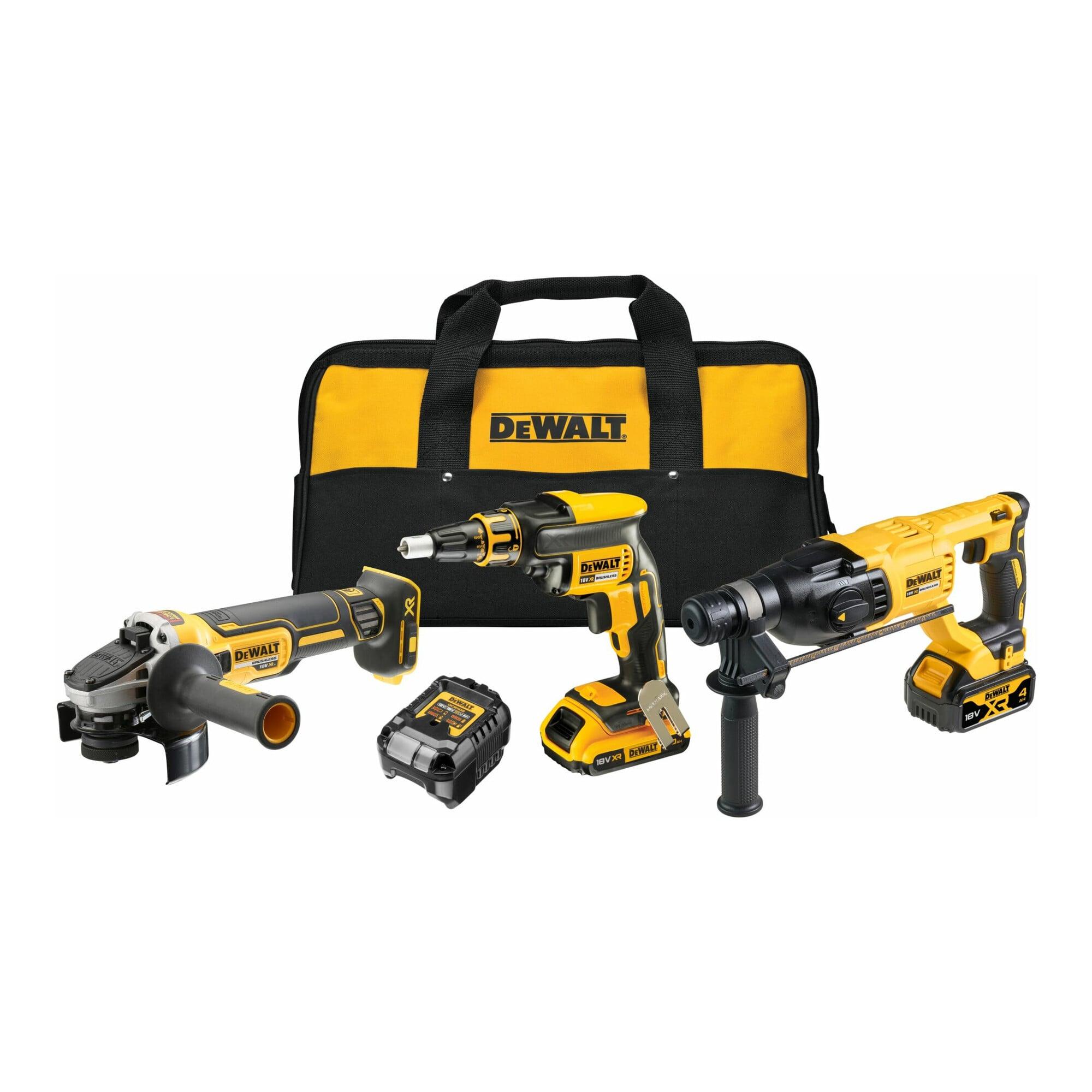 DEWALT Akku-Kombopack (3-tlg.), 18 Volt (DCK308DM-QW)