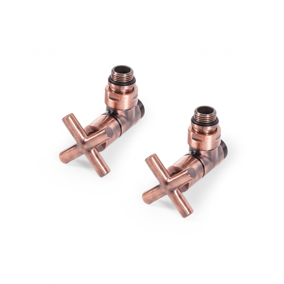 Terma Set Regel-Eckventil MINIMALIST; GZ 1/2""-Ø16x2, Ø15; Kupfer; (2xV43110I_2xA58502I_2xA33309A), T TGERME003