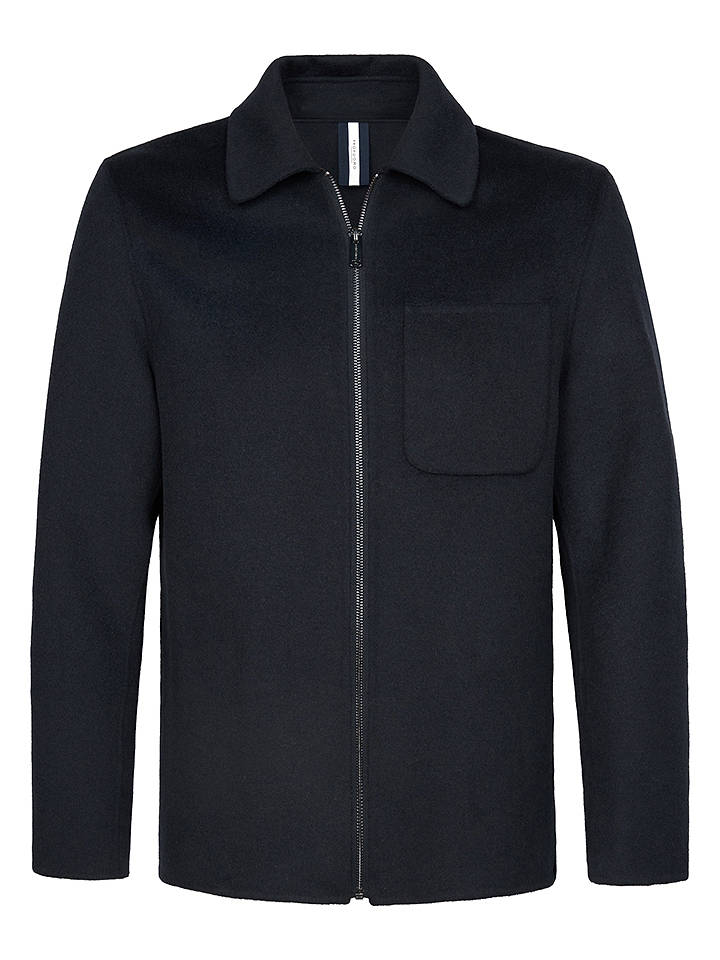 PROFUOMO Wolljacke in Dunkelblau - M