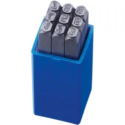 FORMAT Schlagzahlensatz 10mm Schrifthöhe