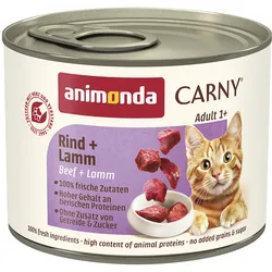 Animonda Carny Adult Rind + Lamm 6x200 g