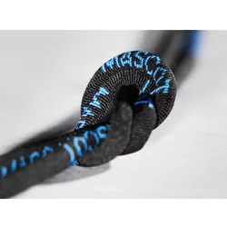 MASCOT Schnürsenkel FOOTWEAR ACCESSOIRES Schwarz / Kornblau 120cm - FT070-980-0911-120 - Schwarz / Kornblau