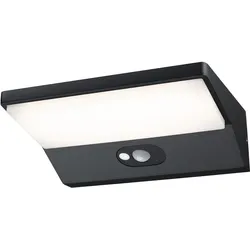 Paulmann, Gartenbeleuchtung, Solar Wandleuchte Ronas (310 lm, IP44)