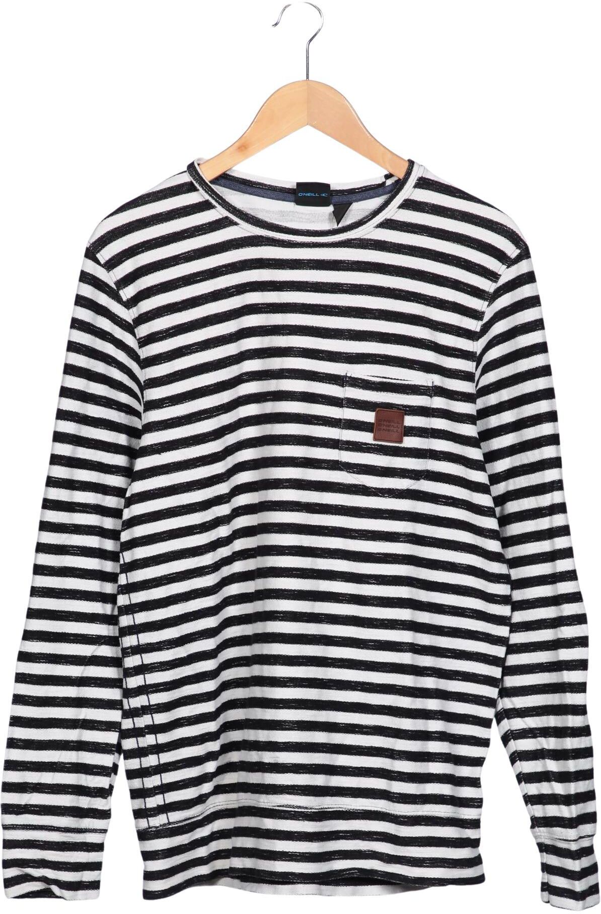 O Neill Herren Langarmshirt, Mehrfarbig, Gr. M, Baumwolle - Second Hand