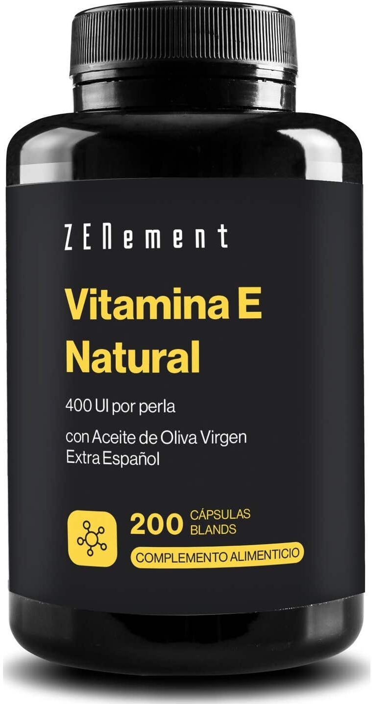 Zenement Vitamina E Natural 400 Ui D-Alfa-Tocoferol 200 Perlas
