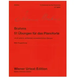 51 Übungen für das Pianoforte, Fachbücher von Johannes Brahms