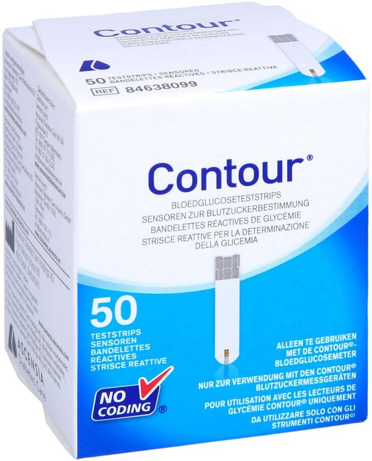 Contour Sensoren Teststreifen