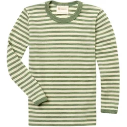 Engel, Unisex, Funktionsshirt, Kinder Shirt L/S (140), Mehrfarbig, Braun, Grün