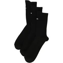 3er Pack SOS Cinto Socken 1001 - black 35-38