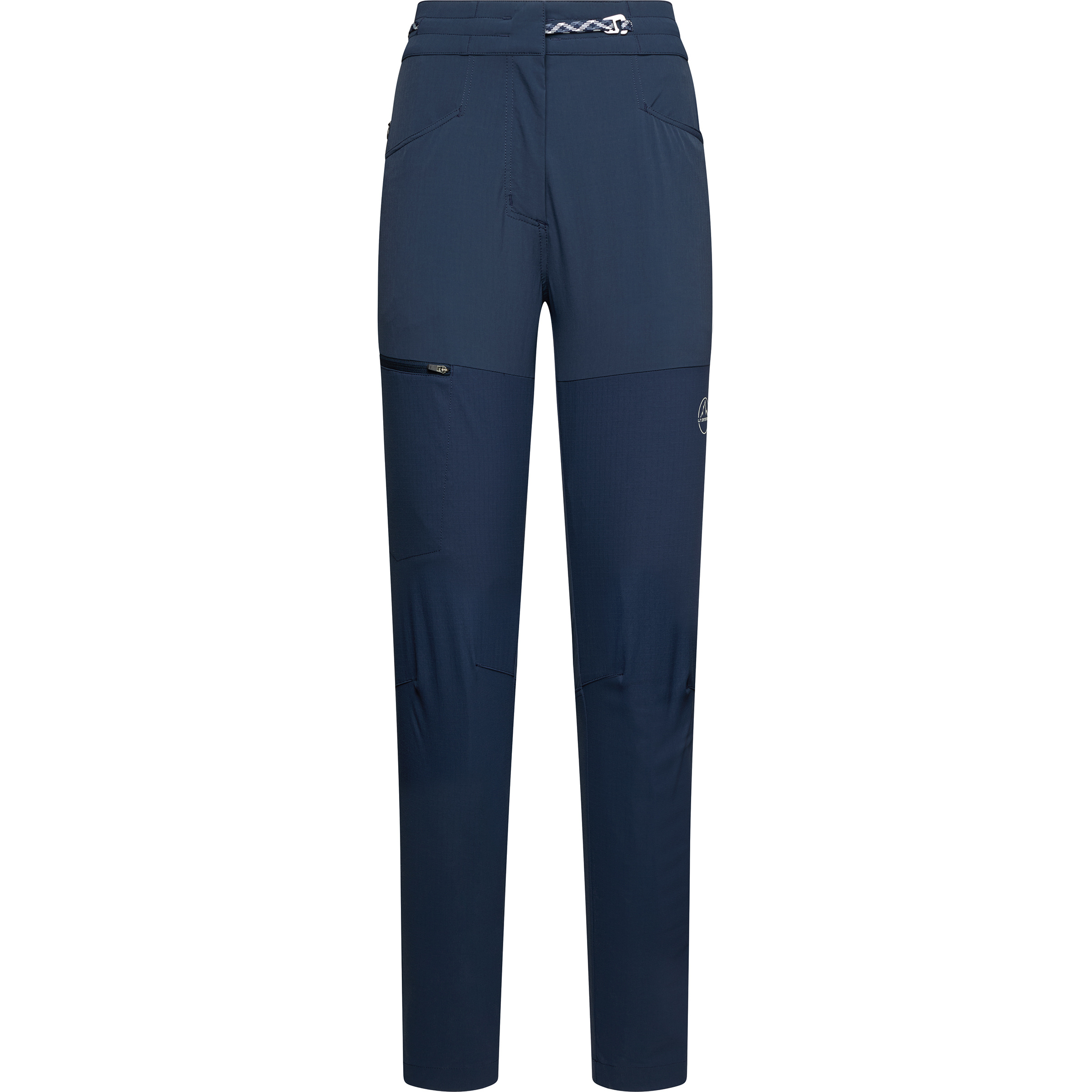 La Sportiva Machina Tech Hose Damen Softshellhose blau Größe XS Bergsteigen | Alpinklettern | Hochtour Wasserabweisend Wasserabweisend
