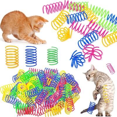 Inspire Essentials SpringPounce Interactive Cat Spring Toy Set SpringPounce Interactive Cat Spring Toy Set