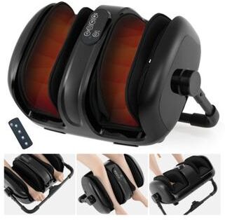 Costway Foot and Calf Massager Heat 360° Adjustable Stand with Multiple Functions for Full Foot