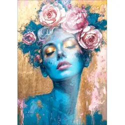 Aludibondbild (BHT 100x70x1,10 cm) - bunt - BHT 100x70x1,10 cm