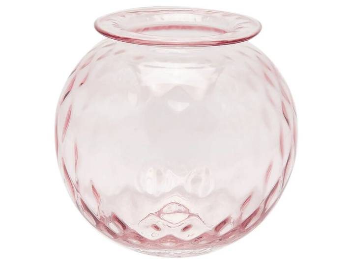 Vase Opium Glas H: 24 cm Edg / Farbe: Rosa