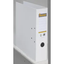 bene Ordner Rückenbreite 8 cm DIN A4 Karton weiß