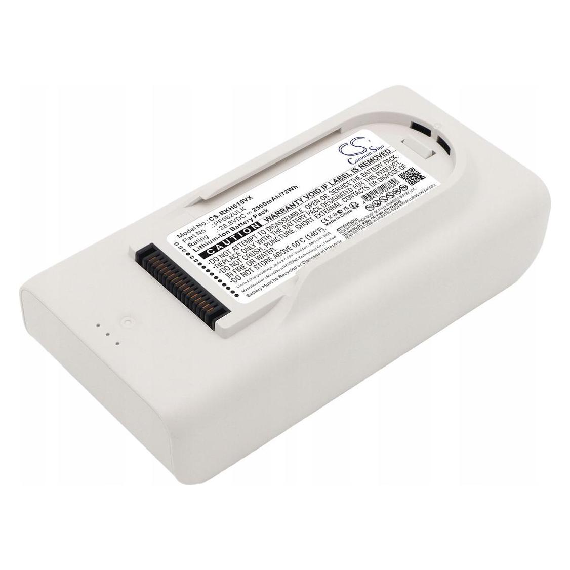 CS Cameron Sino Cameron Sino Akumulator Bateria Typ Pf082ulk Do Roborock H60 Hub Pro 2500mah / Cs-rkh610vx (2500 mAh) (CAMERON SINO)
