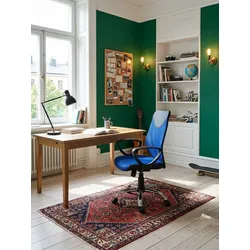 Kinderschreibtischstuhl Höhenverstellbar Ergonomisch TERNI, Blau 60x60x101 cm