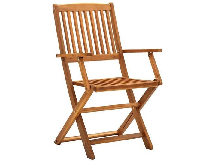 &Mode Lot de 4 fauteuils relax/ Chaises pliables d'extérieur - Ensemble de 4 pièces - Bois d'acacia solide Sale605990