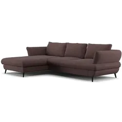 COTTA Ecksofa mit Funktion Balou Stoff Grau Charcoal