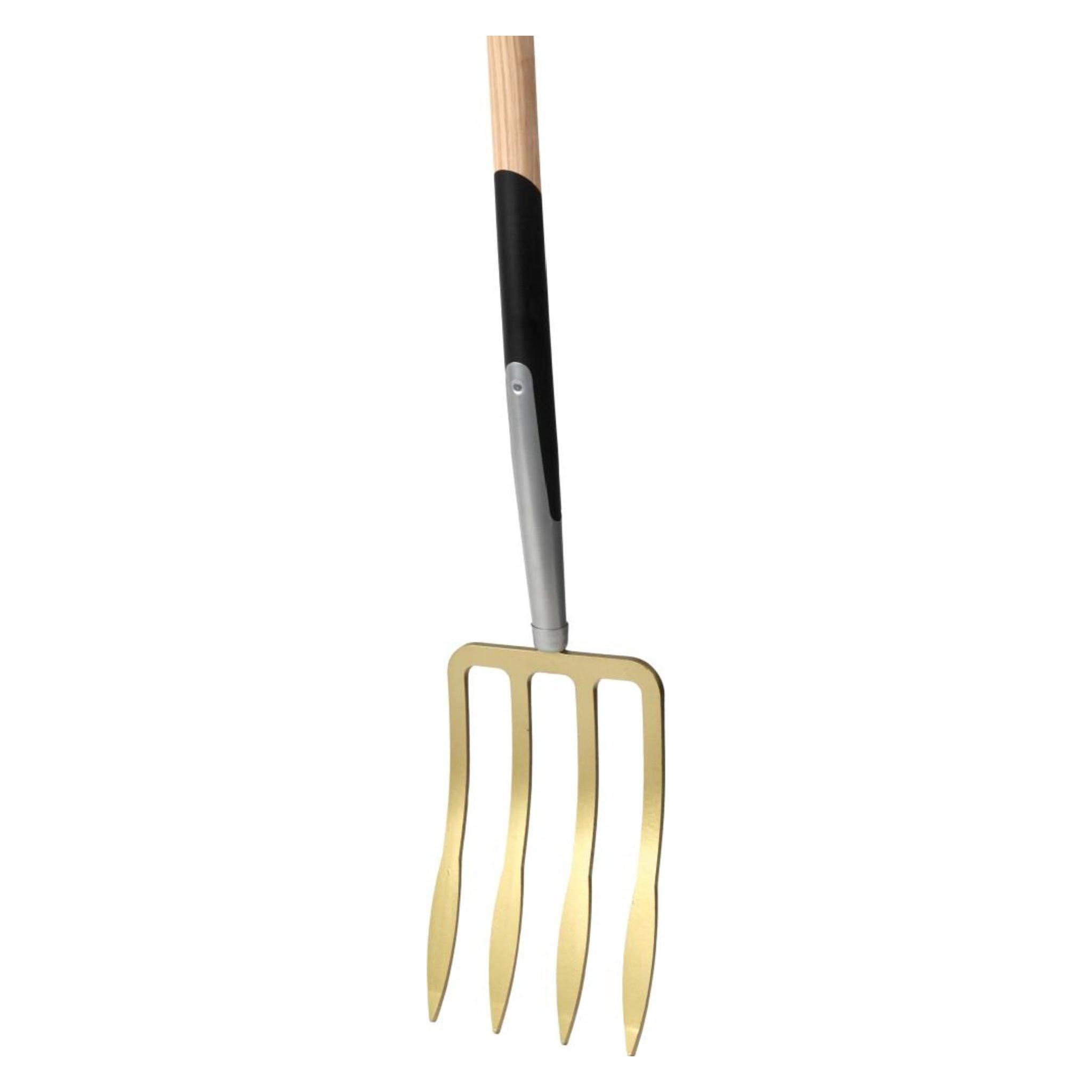 Floraworld Spatengabel 190mm 4 Zinken mit Stiel (4047883090809)