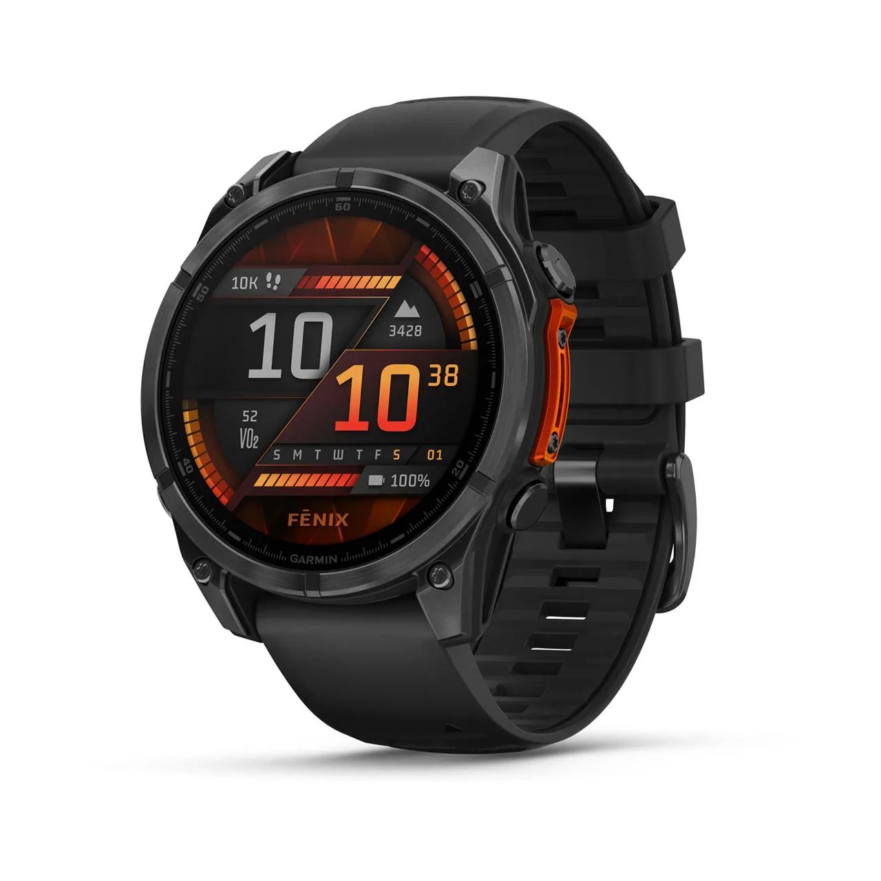 Garmin fenix 8 47mm schwarz/schiefergrau