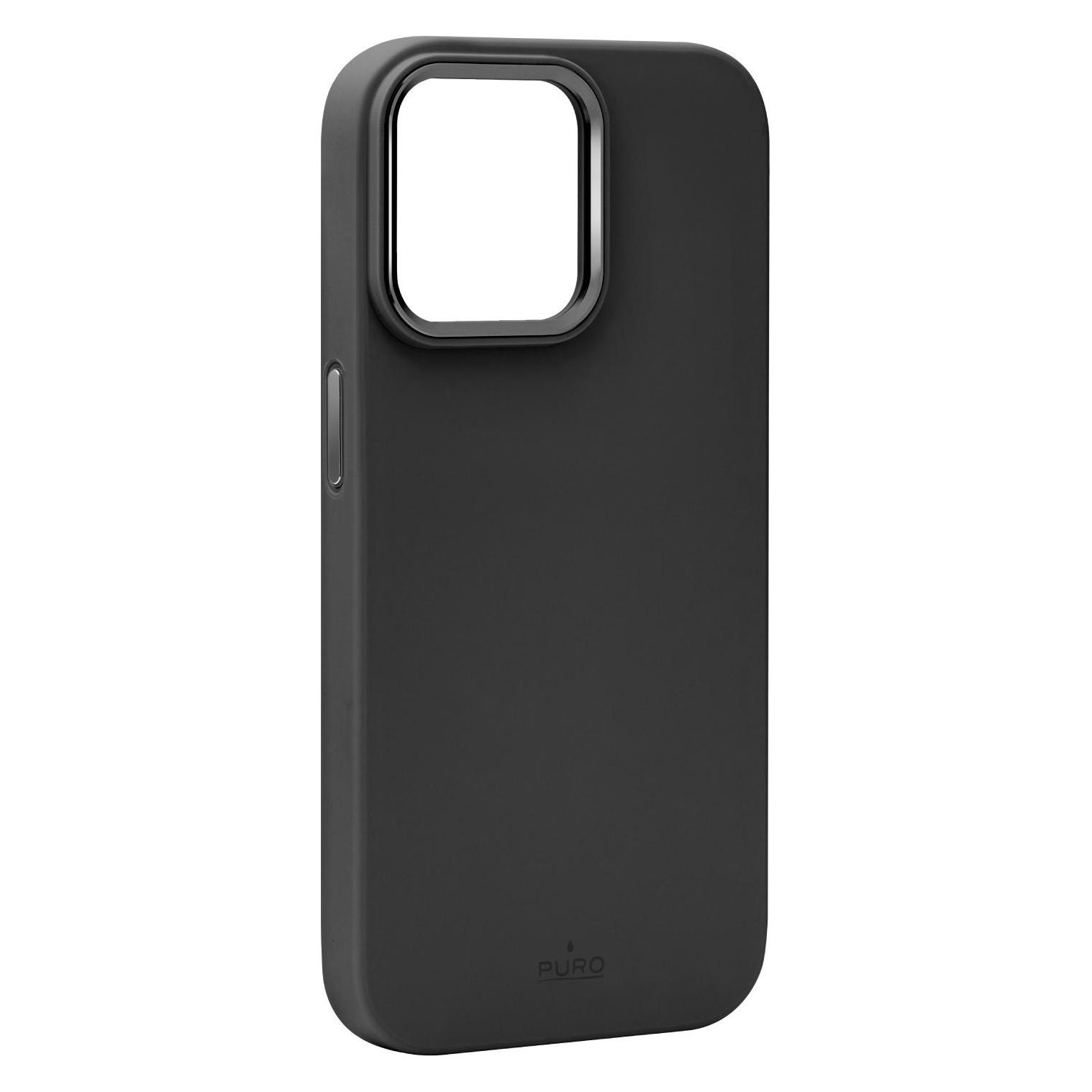 Puro Icon Mag Pro Case (Apple iPhone 15 Pro) (PUIPC15P61ICONMPBLK)