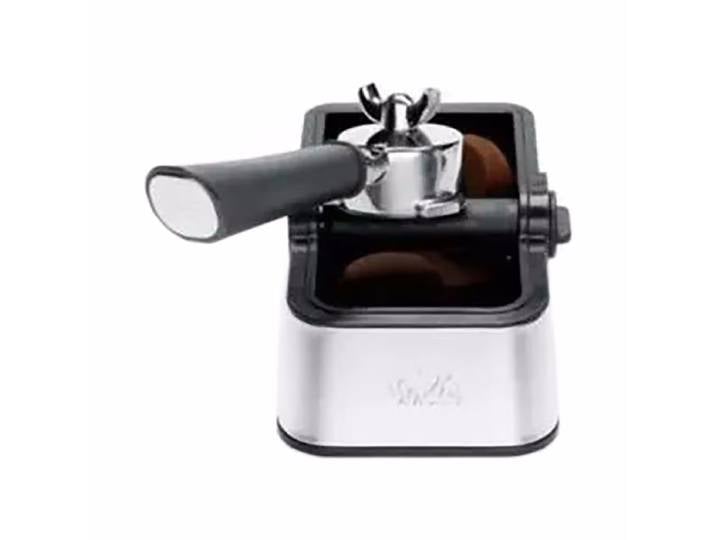 Solis Perfetta Coffee Knock Box Ausklopfschale – Kaffeebohnen – schwarz