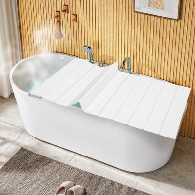 Foldable Bathtub Cover Bath Lid For Insulation And Dust Protection Foldable Bathtub Cover Bath Lid For Insulation And Dust Protection