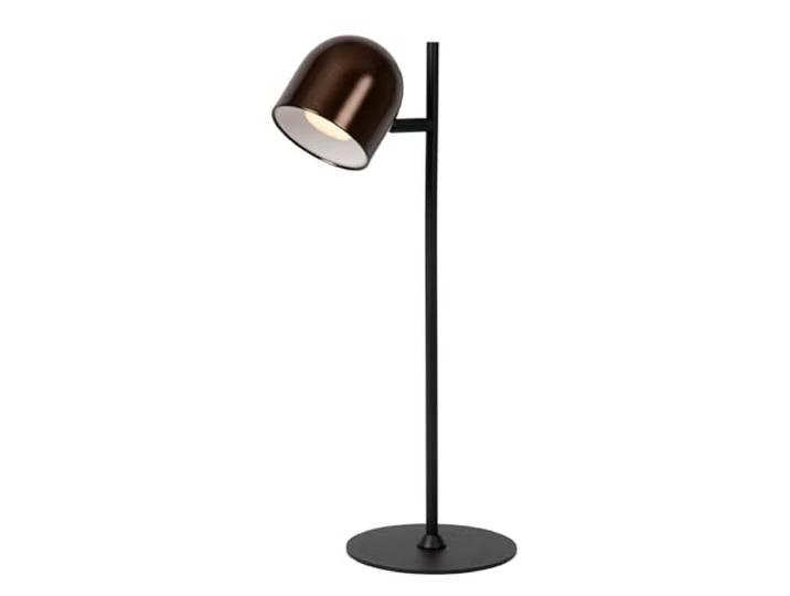 LUCIDE SKANSKA RECH - wiederaufladbare Schreibtischlampe Innen/Außen - Akku/Batterie - LED Dim. - CCT - 1x3W 3000K/6000K - IP44 - Kaffee