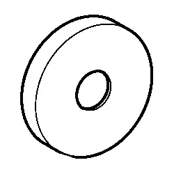 Hansa Rosette mit Dichtung d:65 mm 59913750