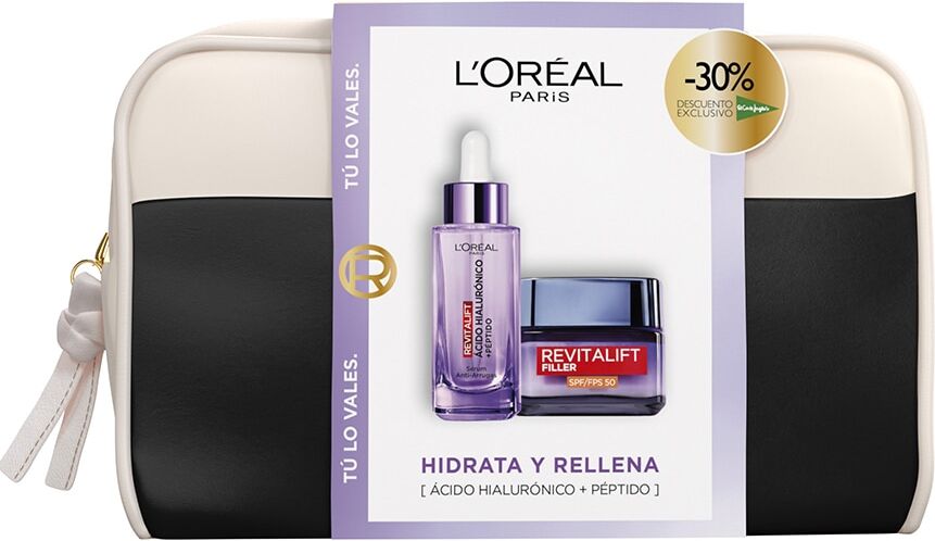 L'Oréal Paris Estuche de regalo Filler Serum + Crema SPF Revitalift L'Oreal.