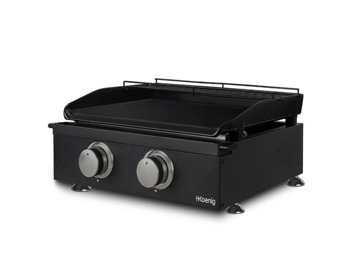H.Koenig PLX1022 Plaque de gril à gaz\, noir