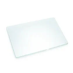 GLASPLATTE 80x52cm Transparent