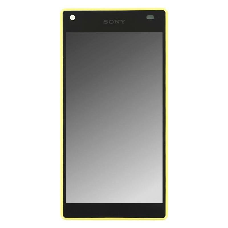 Sony Xperia Z5 Compact E5823 LCD gelb (Display, Sony Xperia Z5 Compact) (1297-3733)