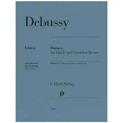 Claude Debussy - Danses für Harfe und Streichorchester, Fachbücher von Claude Debussy