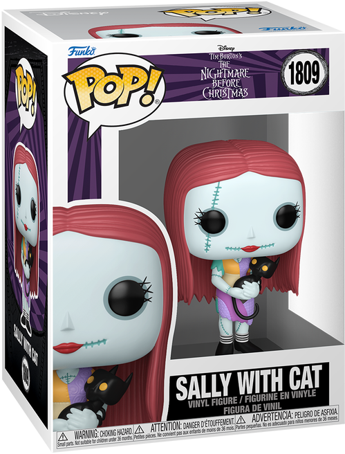 Funko Pop! Disney The Nightmare Before Christmas Sally with Cat Vinyl Figure #1809