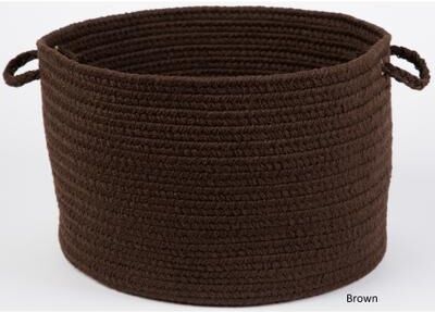 Rhody Rug Madeira 12 x 18-inch Braided Basket