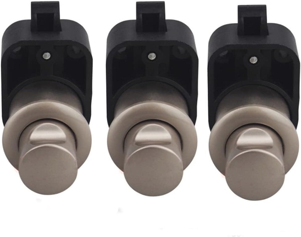 Set van 3 drukknoppen voor camper, boot en meubels