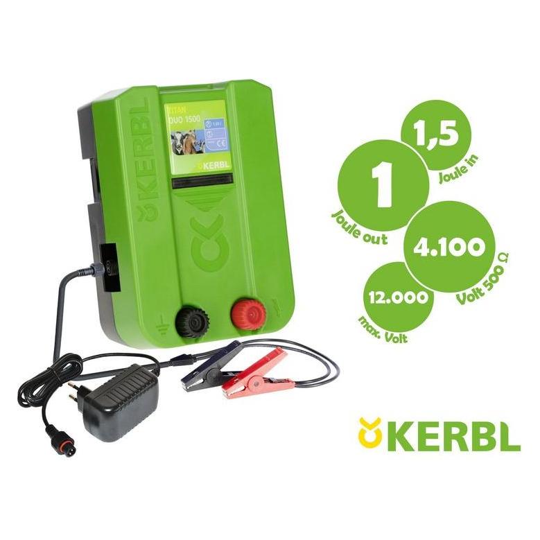 Kerbl TITAN DUO 1500 Weidezaunger (392511)