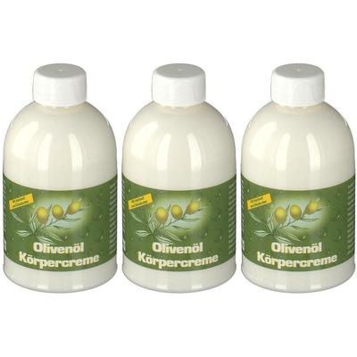 Olivenöl Körpercreme x3 3x300 ml Creme