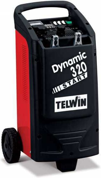 Telwin Dynamic 320 Start - Chargeur de voiture et démarreur - batteries humides/démarrage-arrêt 12/24V