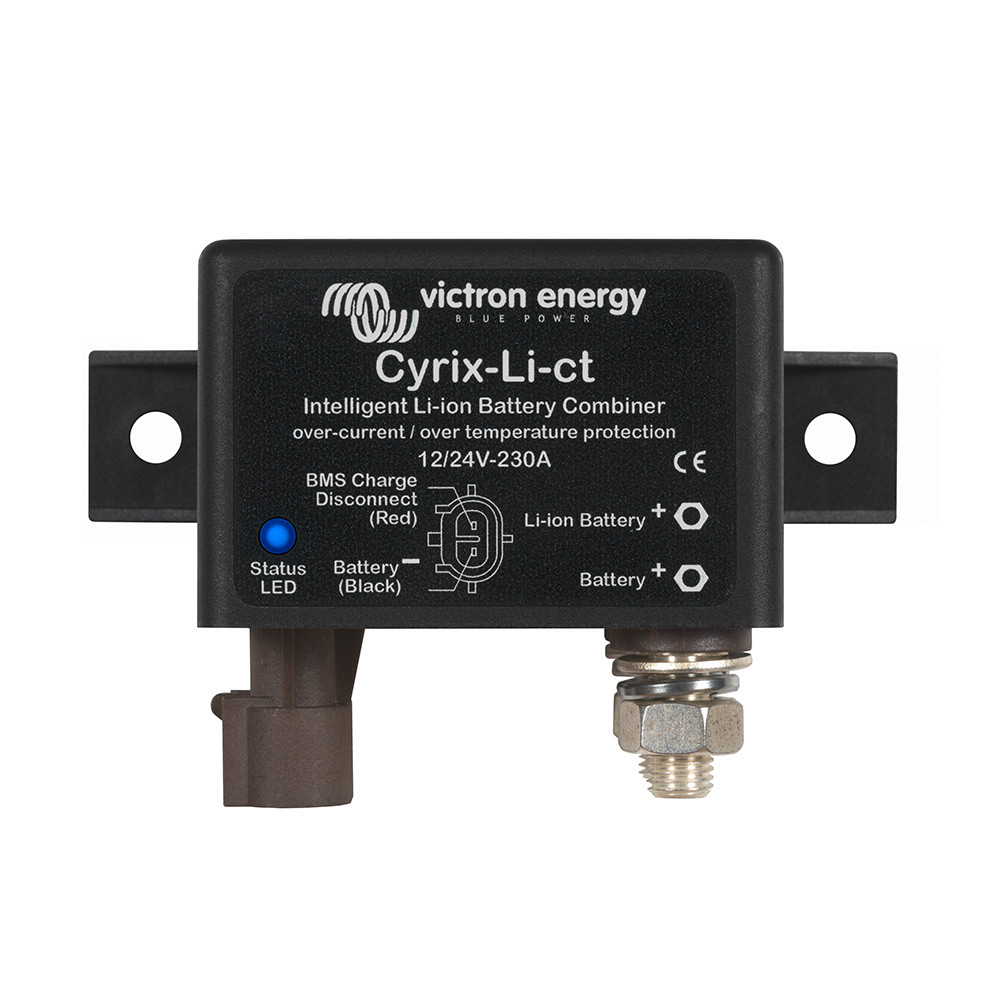 Victron Energy Cyrix-Li-ct 12/24-230 batterijaansluiting