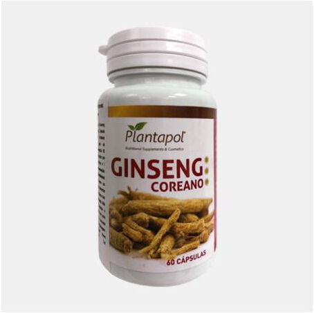 GINSENG COREANO 500mg 60 CAPSULAS PLANTAPOL