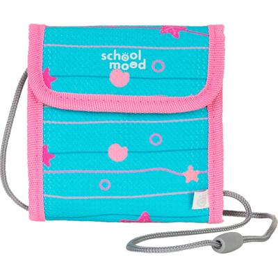 Brustbeutel SCHOOL-MOOD, Kinder, bunt (lilly), Polyester, Kleinlederwaren