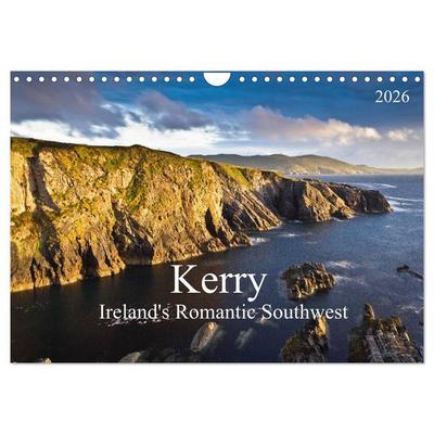 Kerry - Ireland's Romantic Southwest (Wall Calendar 2026 DIN A4 landscape), CALVENDO 12 Month Wall Calendar