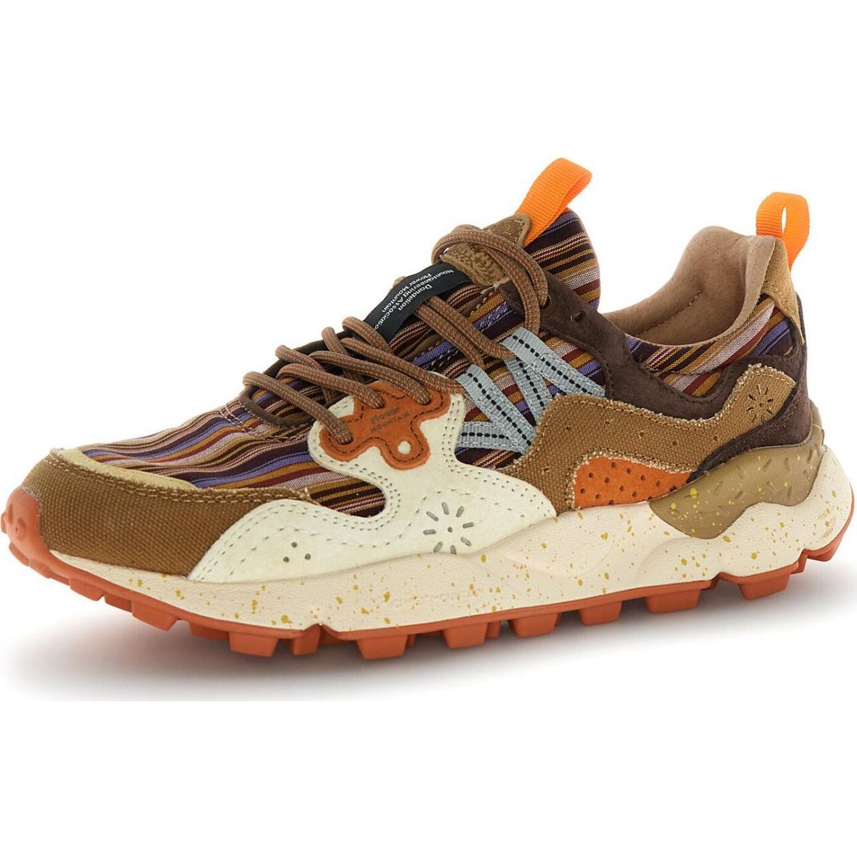 Flower Mountain Yamano 3 UNI brown-pumpkin-white (73-1D29) 37 2017818-73-1D29-37